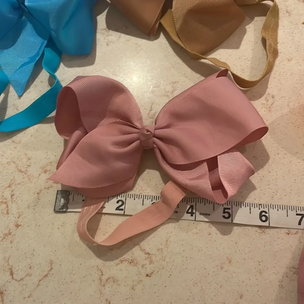 Hair bows lot of 8